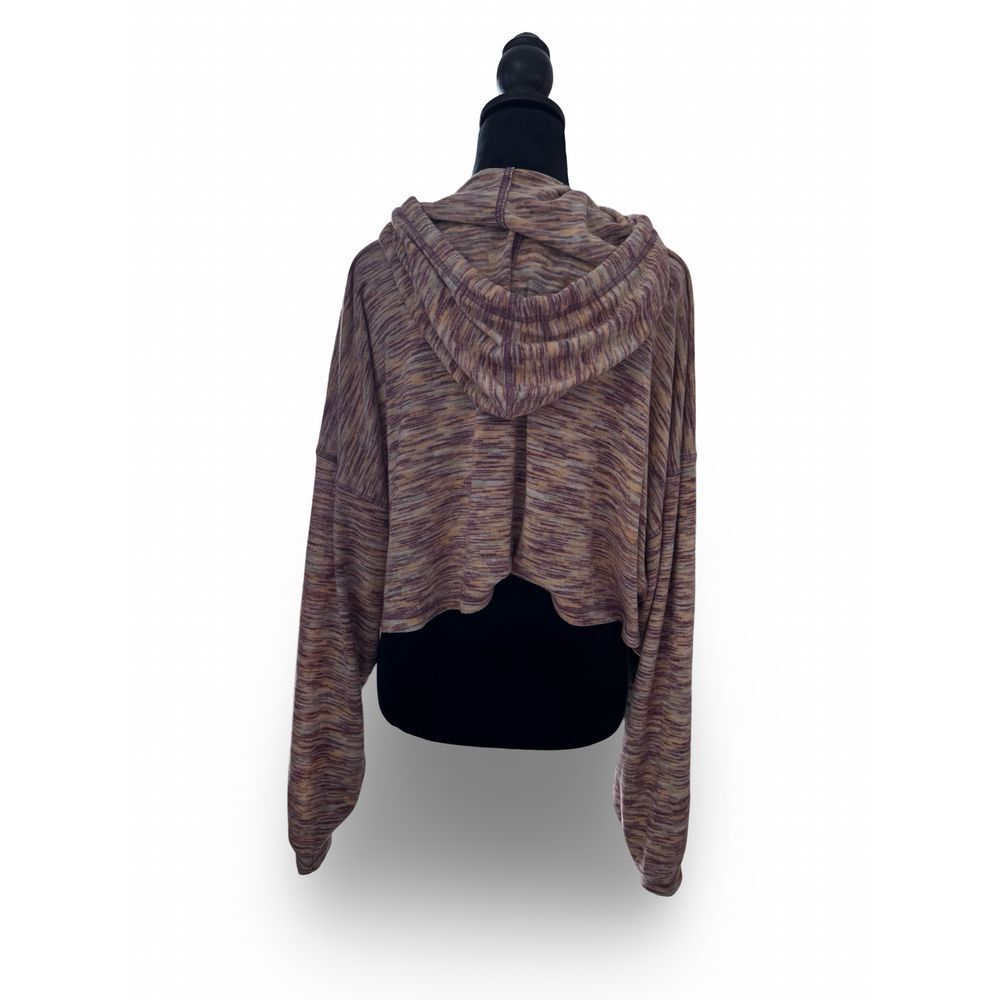Out From Under Urban Outfitters‎ Cropped Hoodie | Size M | Multicolor Pullover - Picture 2 of 5